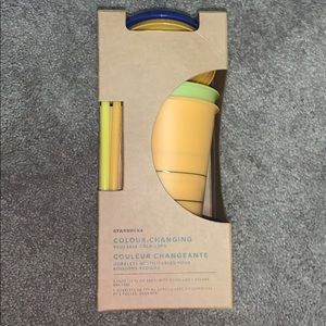 Starbucks color changing cups